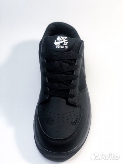 Кроссовки мужские Nike Air Force SB 58' black