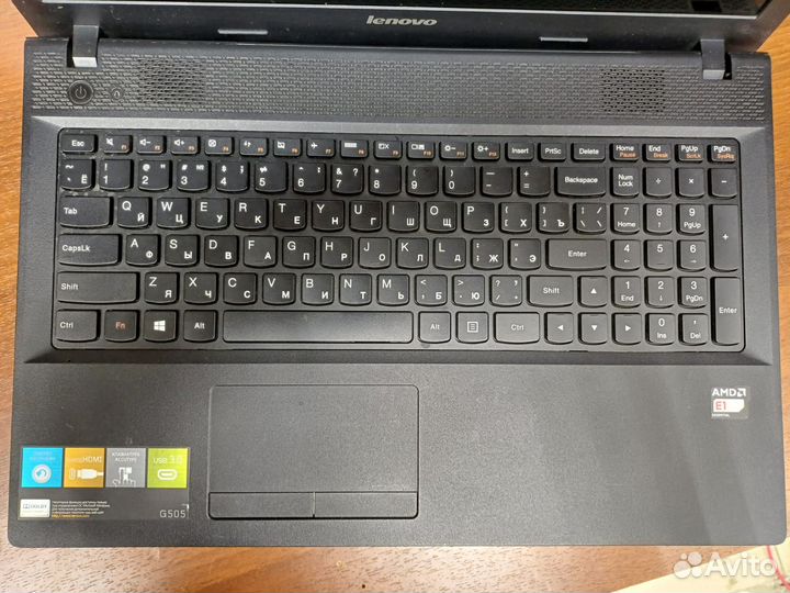 Ноутбук lenovo G505 E1