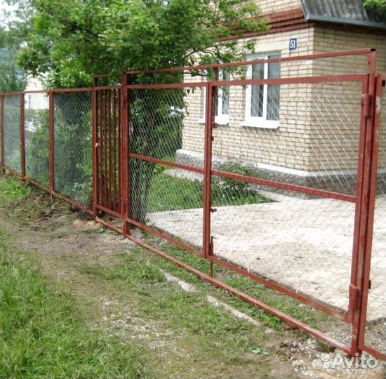Забор из сетки гиттер за 1 день цена