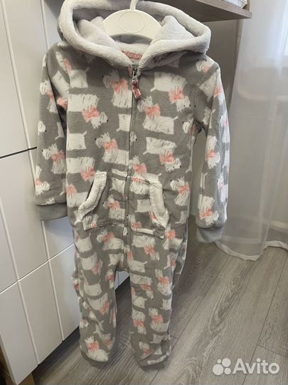 Флисовый комбинезон Carters (Америка) 24 мес