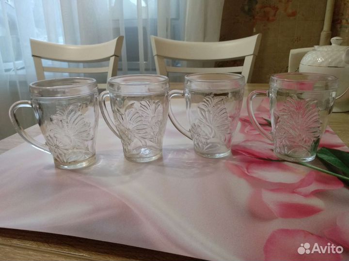 Кружка стеклянная