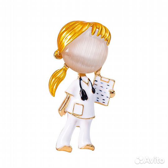 Брошь Медсестра Врач Доктор