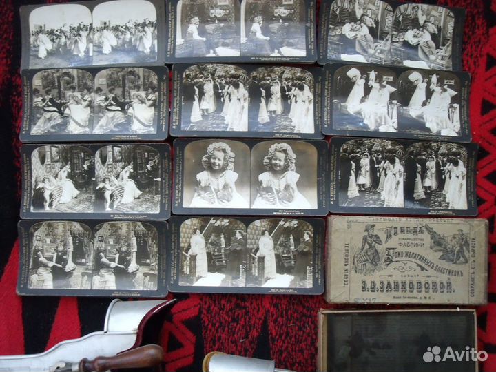 Стерео фотографии 100 летней давности +стереоскоп
