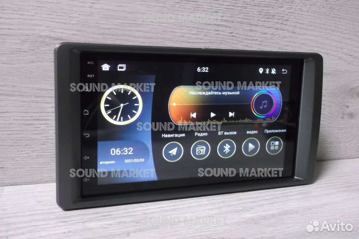 Магнитола 2DIN Uaz Patriot Android