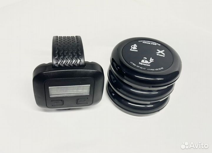 Часы пейджер официанта и кнопка вызова официанта