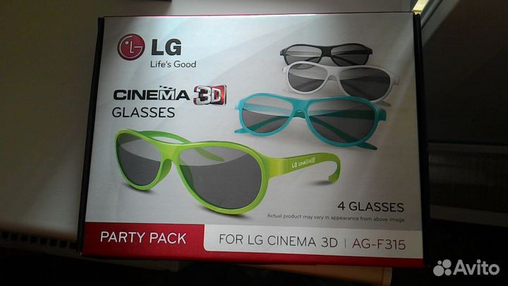 Продаю 3D очки для тв LG