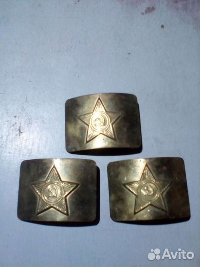 Пряжка на ремень СССР