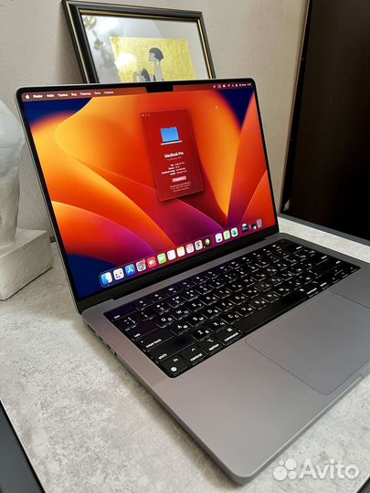 Apple MacBook Pro 14 M1 16gb 512gb