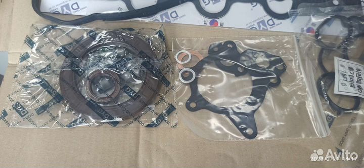 Прокладки для KIA RIO, solaris