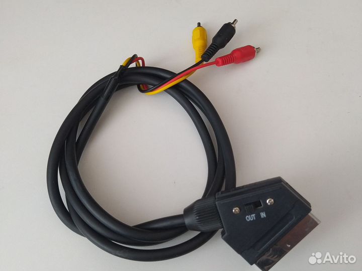 Кабель тюльпан scart