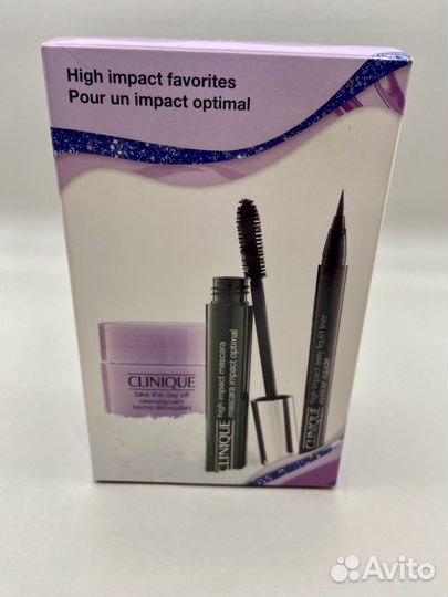 Clinique High Impact Favorites с тушью, лайнером