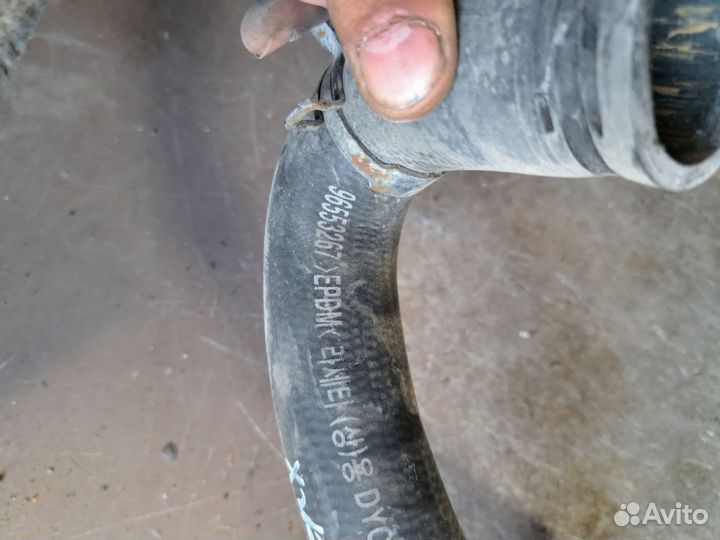 Патрубок радиатора Chevrolet Lacetti