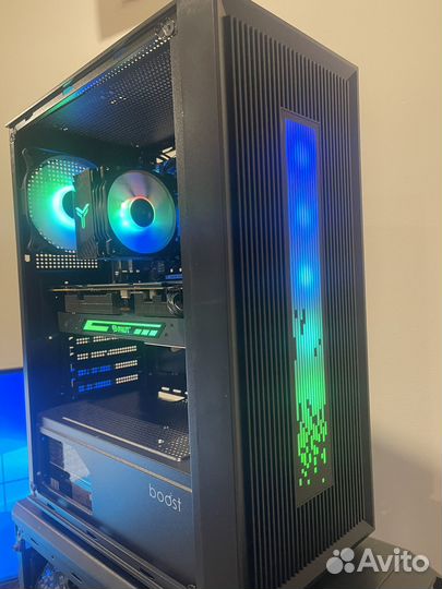 Игровой пк i3 10100f/1070 jetstream