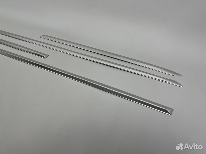 Молдинги дверей Toyota Camry 50/55 2011-2017 Хром