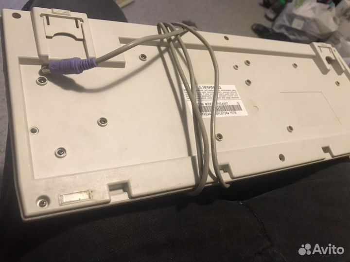 Ретро Клавиатура Mitsumi KFK-ea4xa White