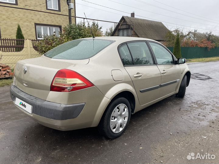 Renault Megane 1.6 AT, 2006, 243 000 км