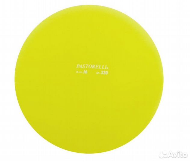 Мяч pastorelli 16см Желтый