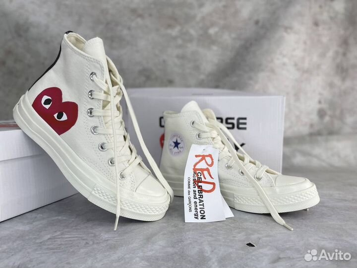 Кеды Converse comme des garcons bone