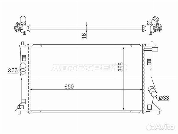 Радиатор mazda 5 mazda 5/premacy 05- mazda 5/premacy 05-10