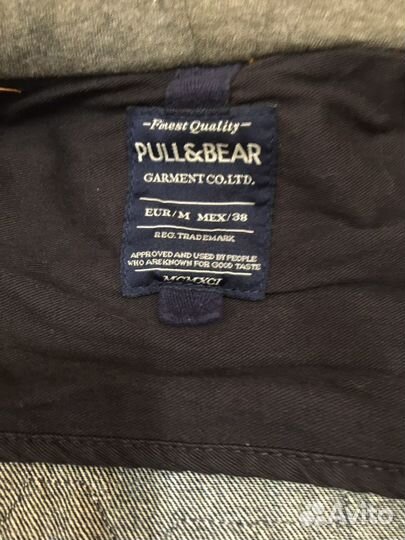 Джинсовая куртка pull bear