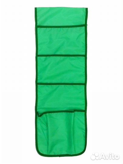 Кармашек в шкафчик S-003 (26X77см), зеленый