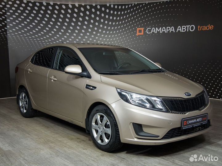 Kia Rio 1.4 МТ, 2014, 88 867 км