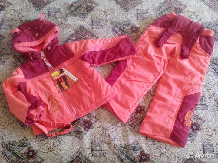 Комбенизон и куртка размер от 0,5 до 3,5лет