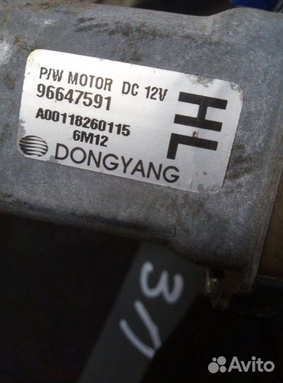 Стеклоподъемник задний левый Chevrolet Epica X20D1