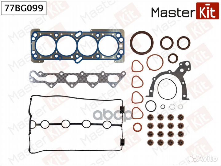 Набор прокладок двигателя daewoo/chevrolet 1.4/1.6