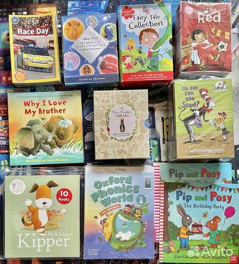 Комплекты детских книг на англ. яз