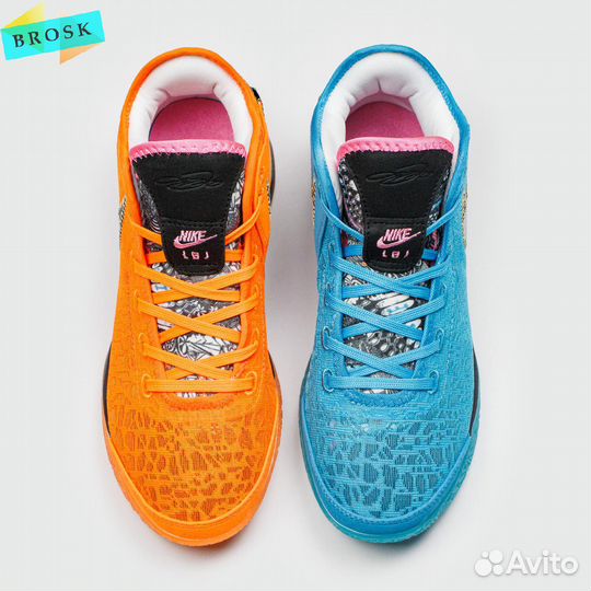 Кроссовки Zoom LeBron nxxt Gen EP Blue Orange