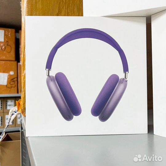 Airpods max 2024 purple, gray