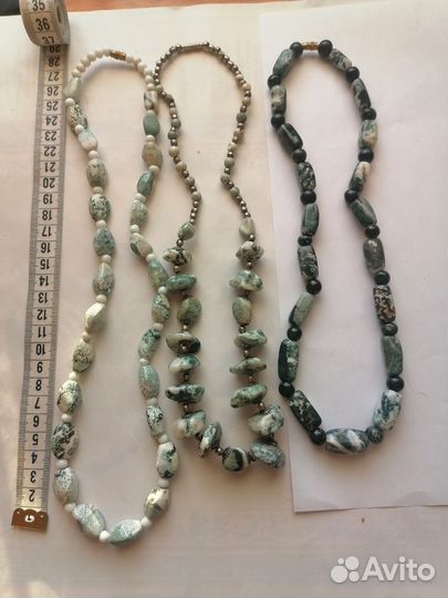 Бусы из натуральных камней