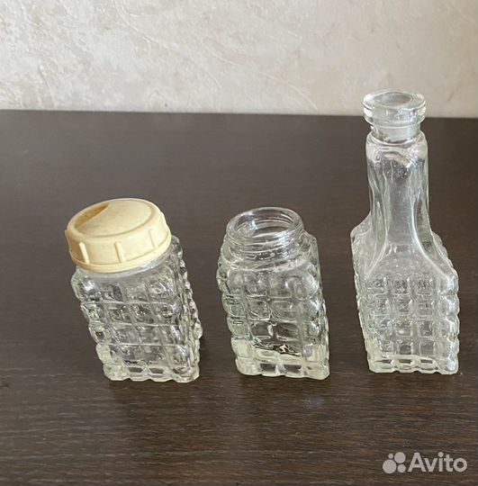 Баночки для специй СССР из набора Звезда