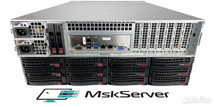 Сервер Supermicro 6048R 2xE5-2689 v4 512Gb