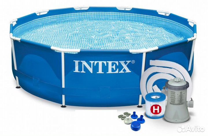 Intex 28202NP каркасный бассейн 305х76см