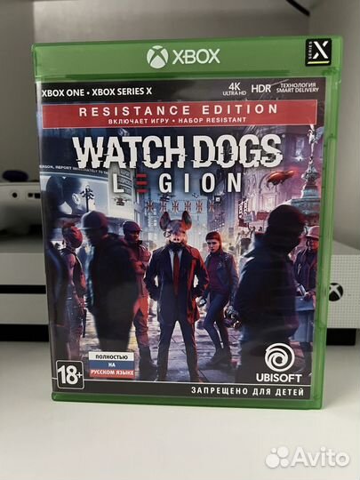Игра Watch Dogs Legion для Xbox One (Диск)