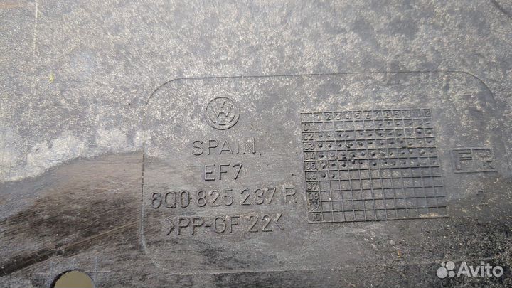 Защита моторного отсека Seat Ibiza 3, 2006