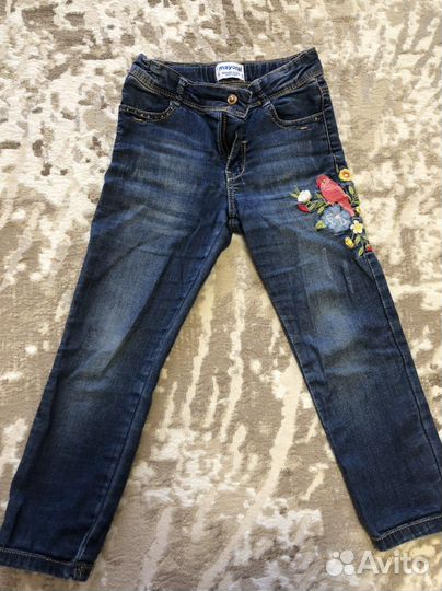 Джинсы для девочки 98