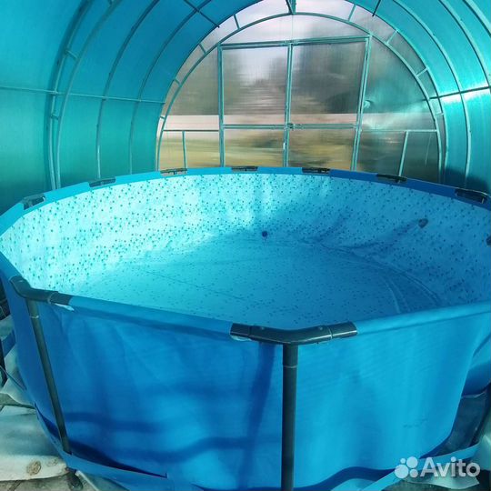 Каркасный бассейн бу 3,60 на 3.60