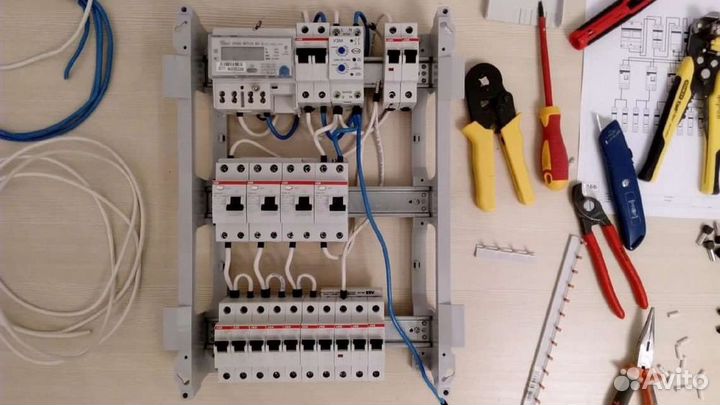 Электрик, монтаж под ключ