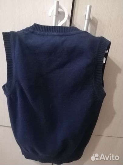 Жилетка для девочки школьная 128-134