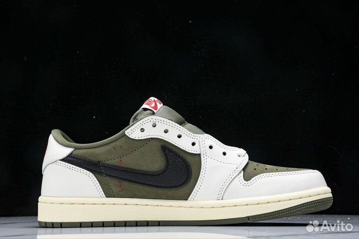 Travis Scott x Air Jordan 1 Low OG“Medium Olive”