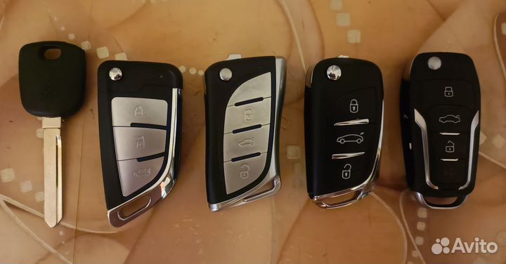 Универсальные выкидные ключи/чипы иммобилайзера