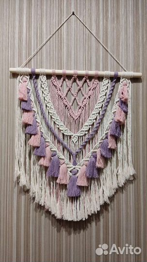 Макраме панно