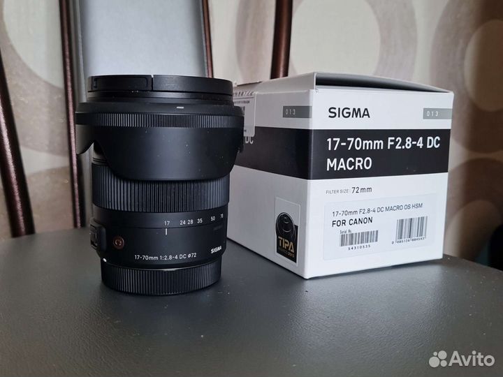 Объектив sigma для canon