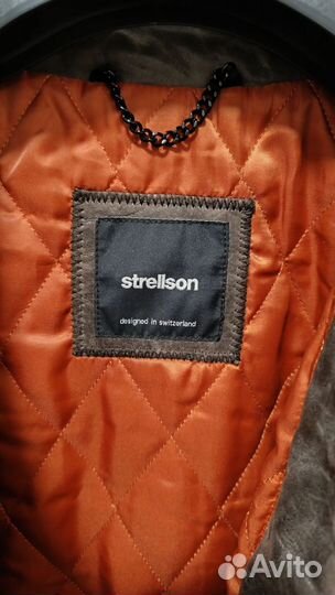 Кожаная куртка мужская Strellson Dann 50