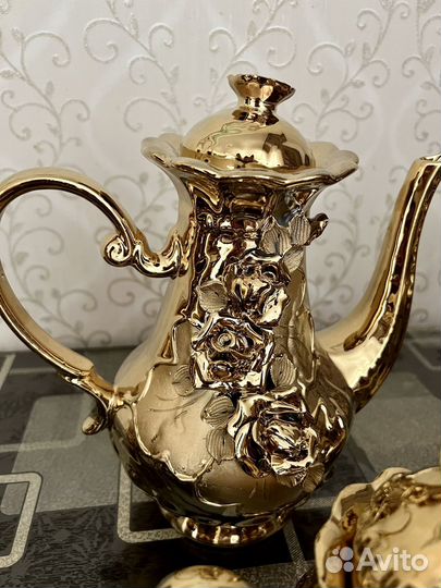 Чайно кофейный сервиз (новый)