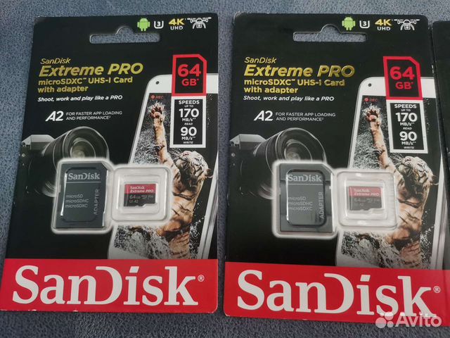 Sandisk Extreme Pro 64Gb Dji Mini 3 pro