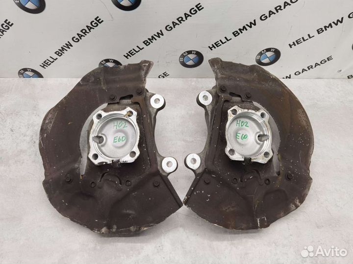 Поворотный кулак передний BMW E60 Задний привод